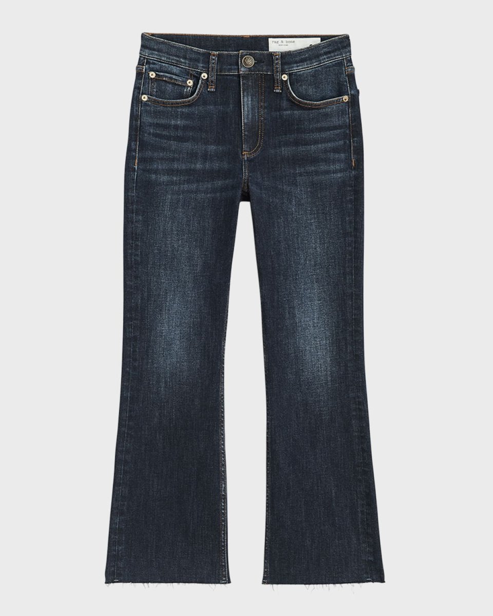 Peyton Mid-Rise Ankle Bootcut Jeans